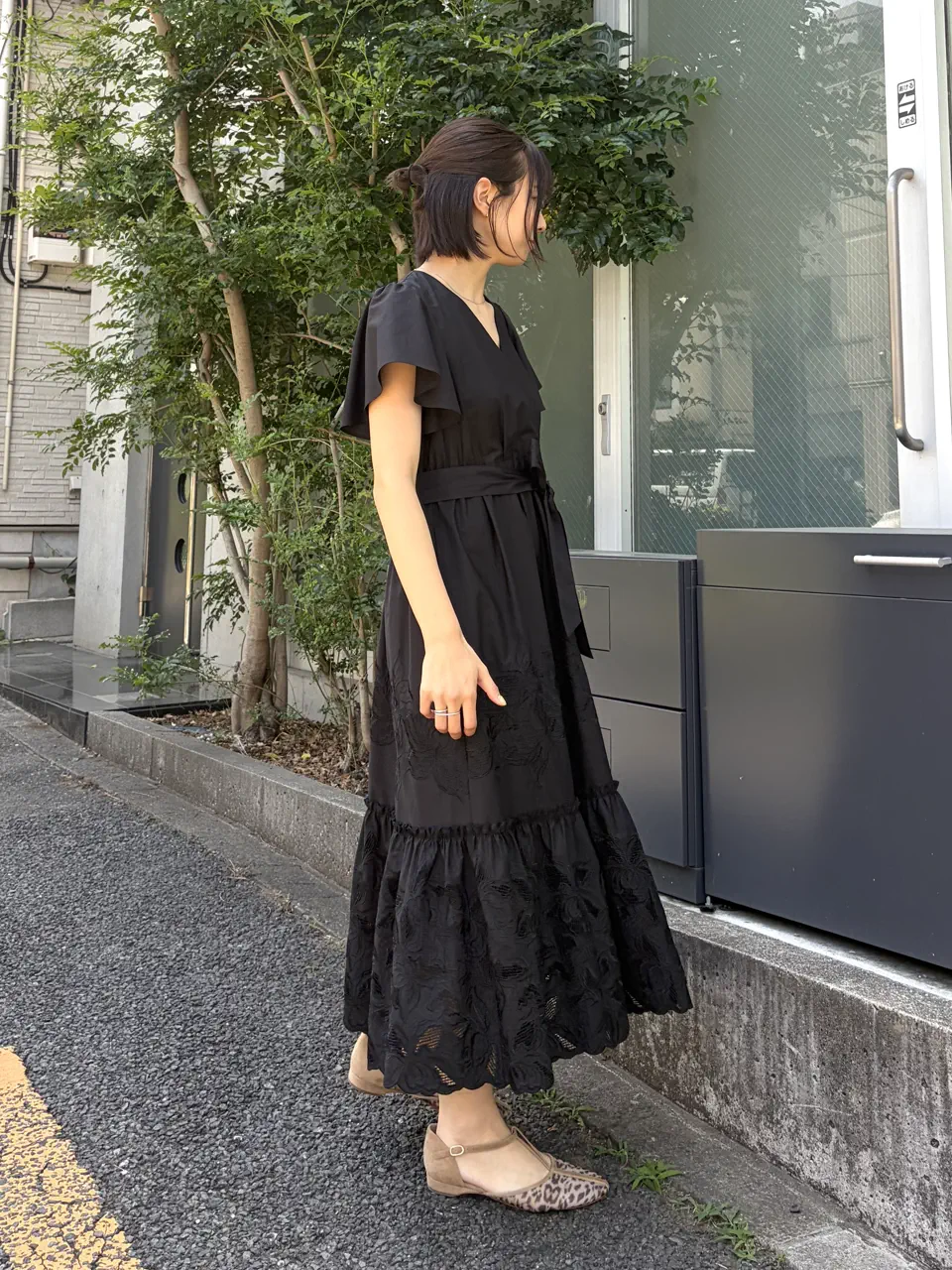 GRACE CONTINENTAL Hikaru Okada コーディネート画像