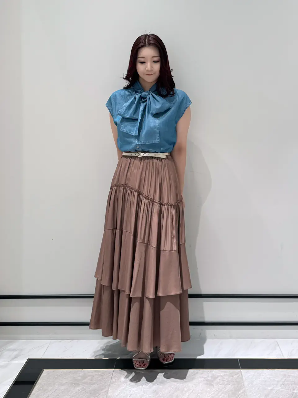 GRACE CONTINENTAL MOMOKO コーディネート画像