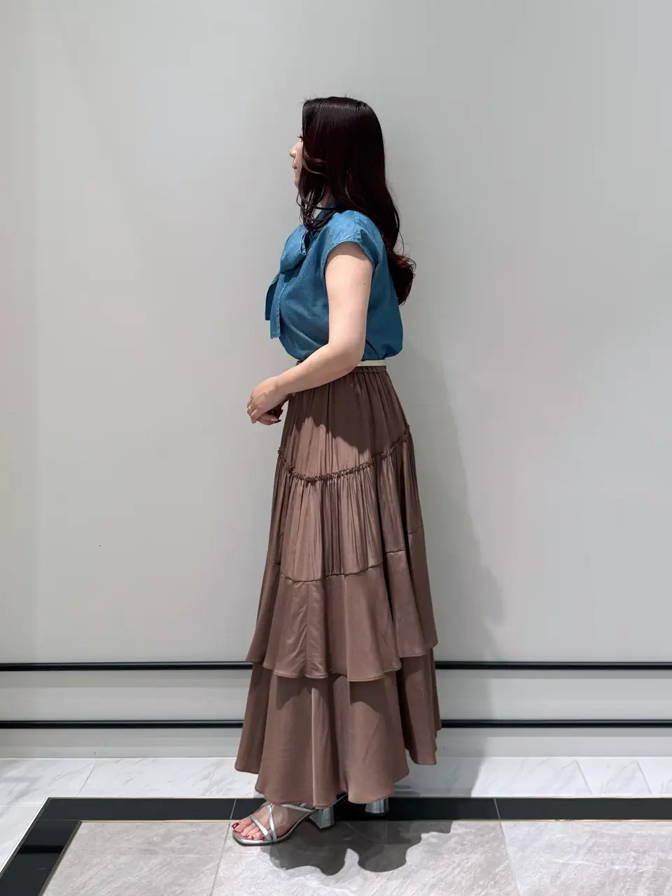 GRACE CONTINENTAL MOMOKO コーディネート画像