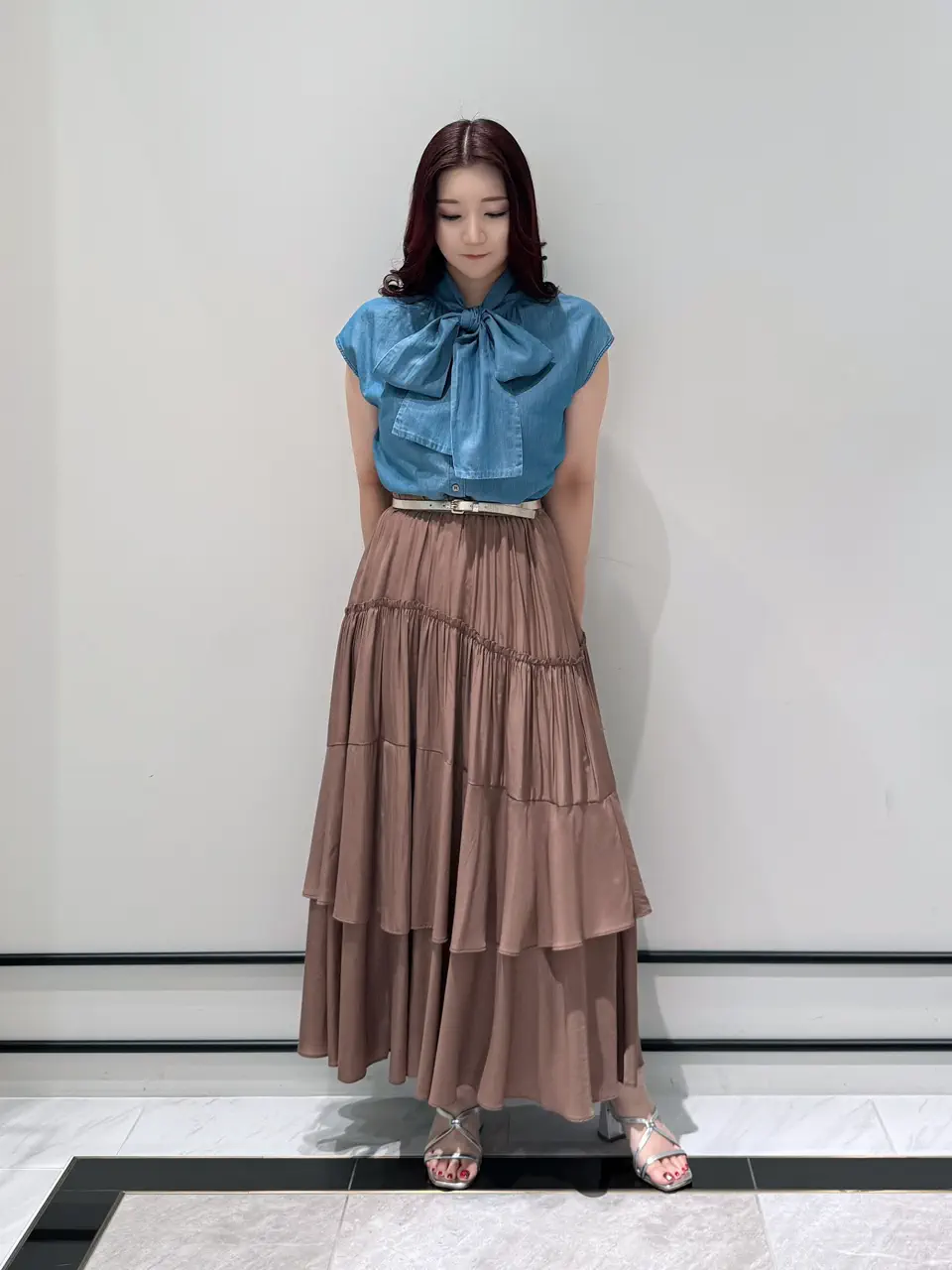 GRACE CONTINENTAL MOMOKO コーディネート画像
