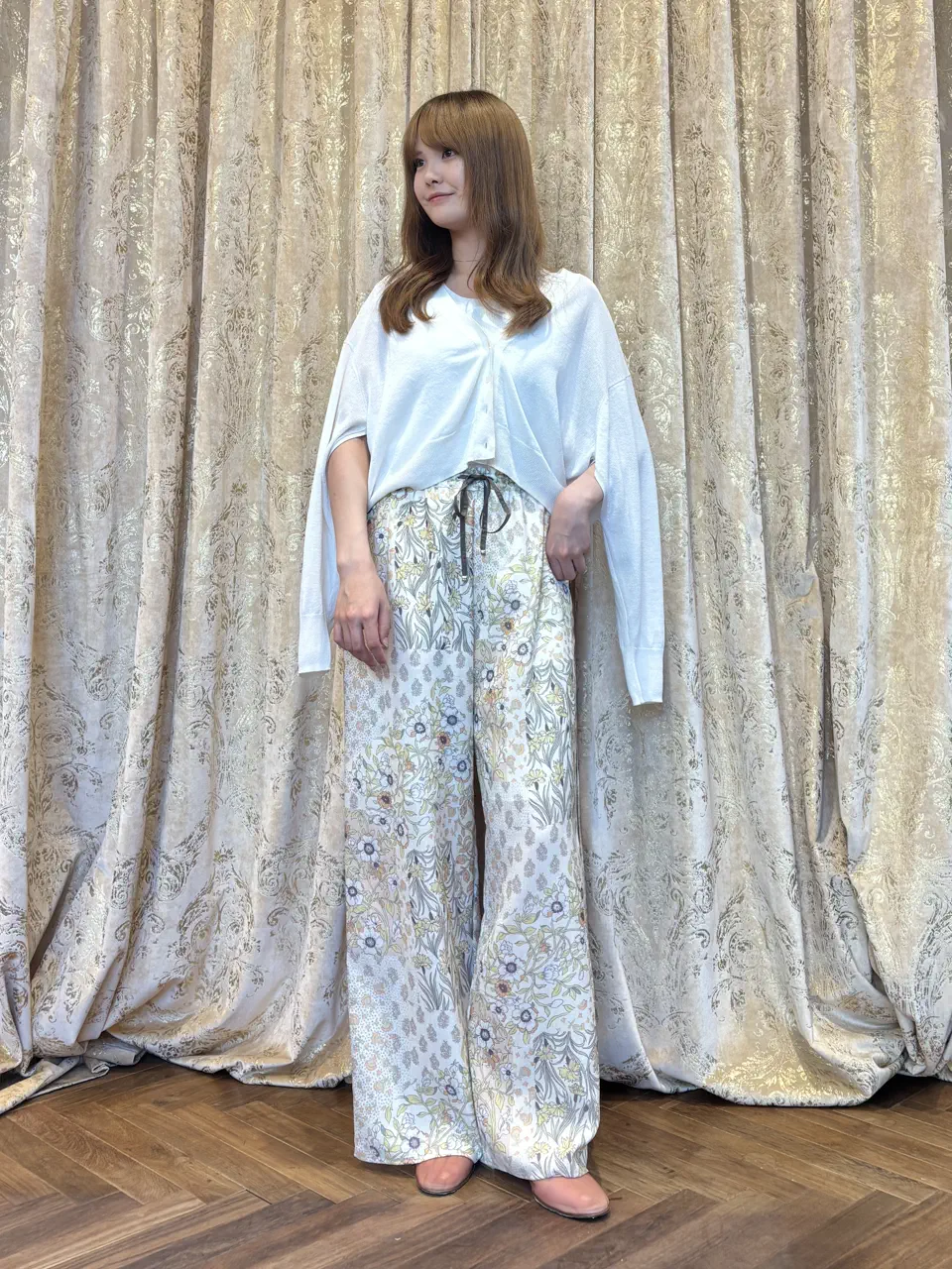 GRACE CONTINENTAL miyuki adachi コーディネート画像
