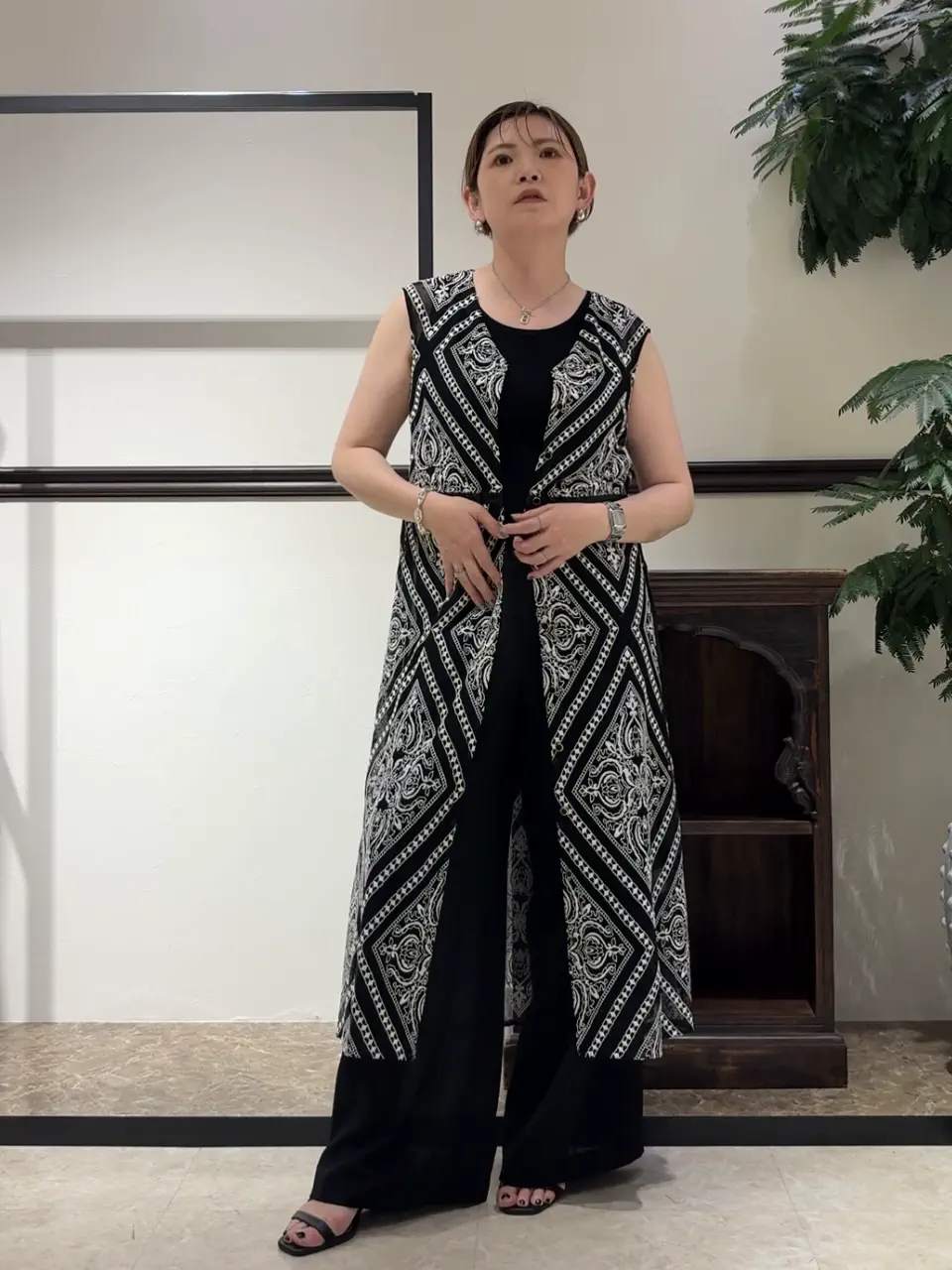 GRACE CONTINENTAL N.YURI コーディネート画像