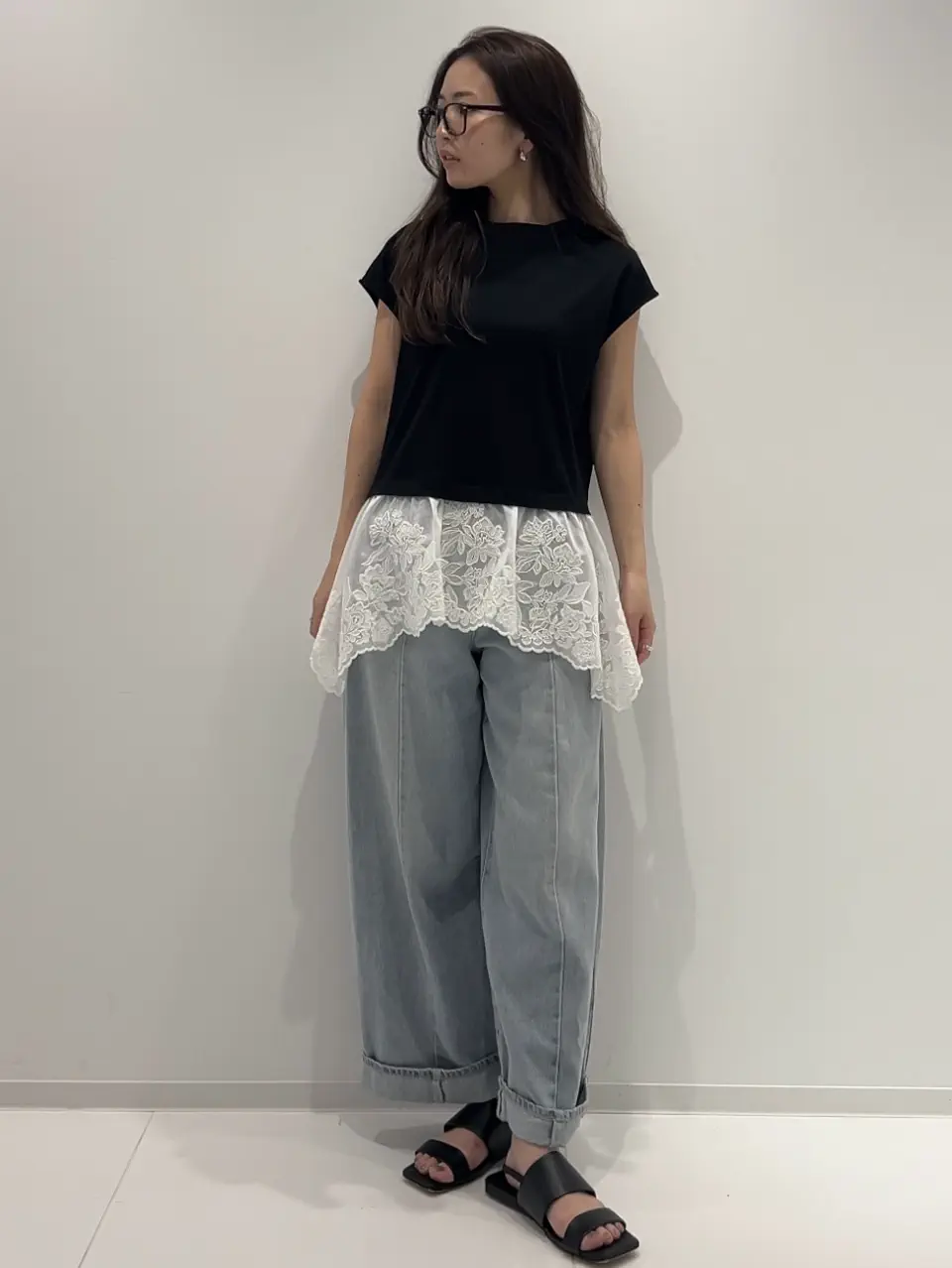 GRACE CONTINENTAL ERINA KATO コーディネート画像