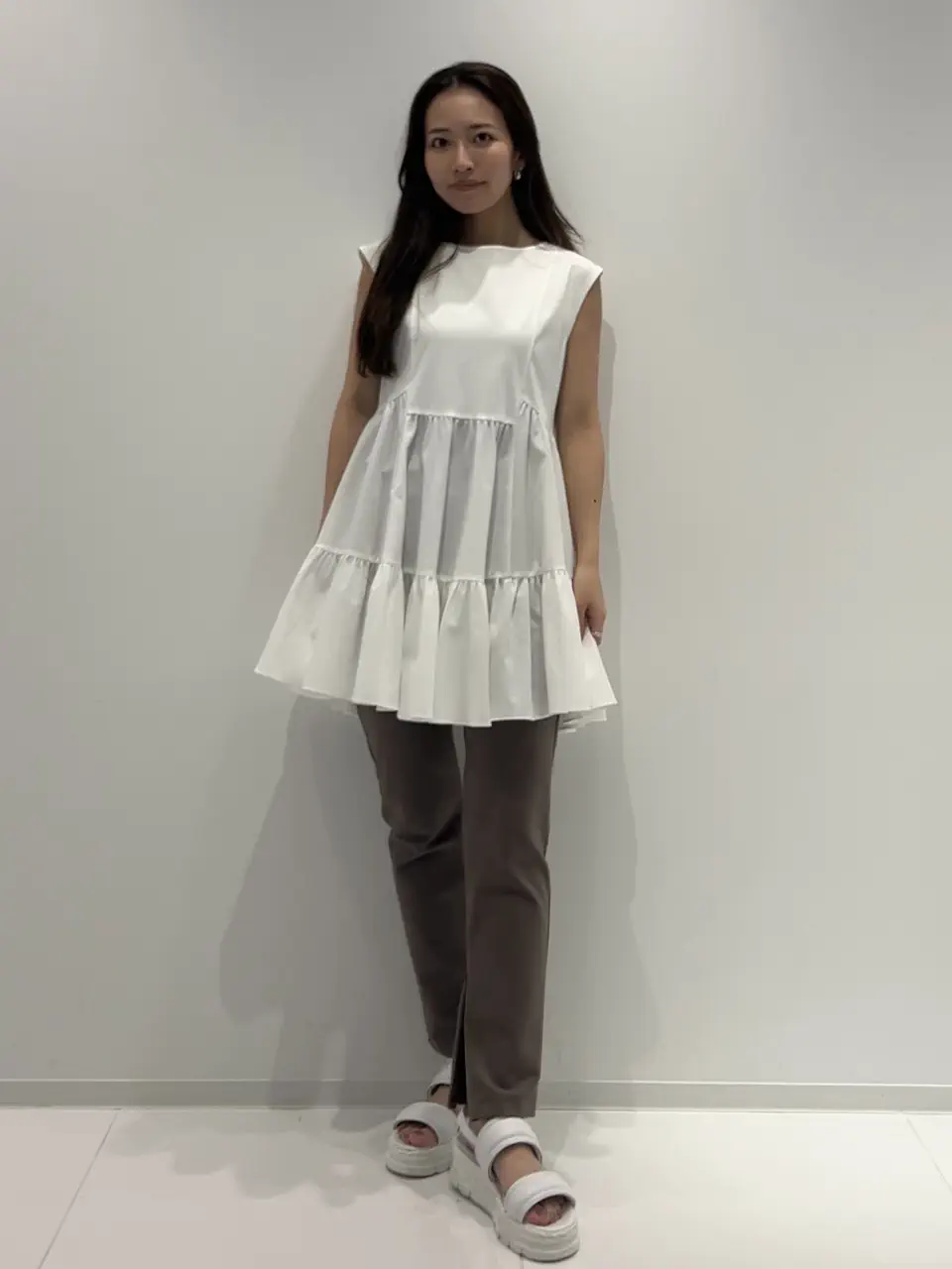 GRACE CONTINENTAL ERINA KATO コーディネート画像