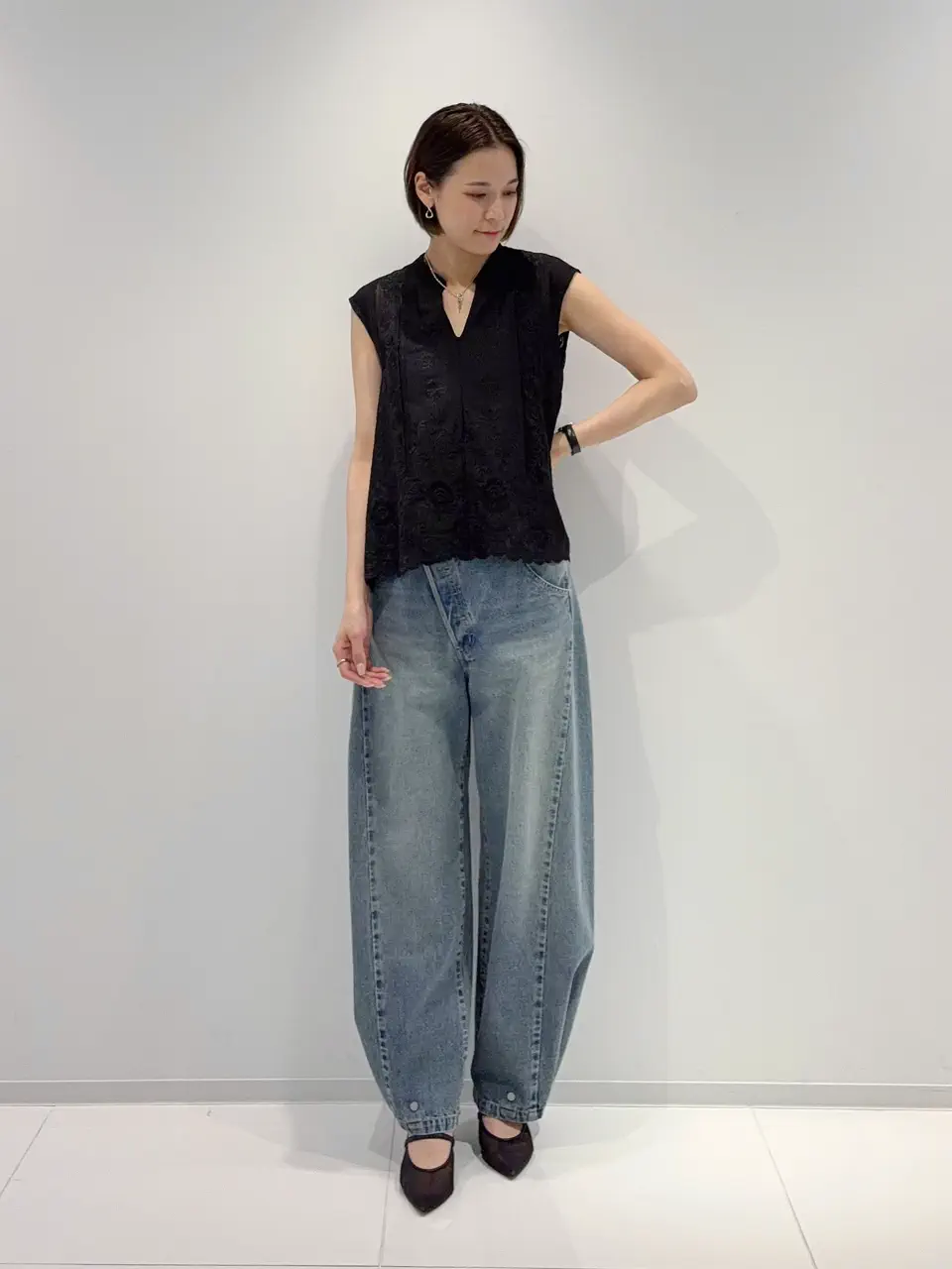 GRACE CONTINENTAL 亀田 未希 コーディネート画像