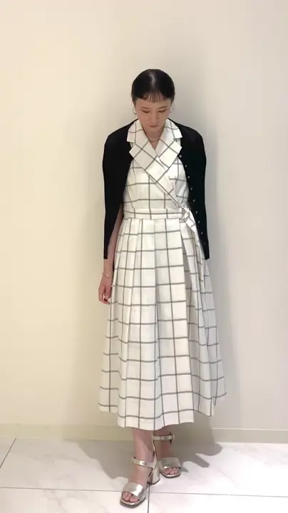 GRACE CONTINENTAL haruka iwasaki コーディネート画像