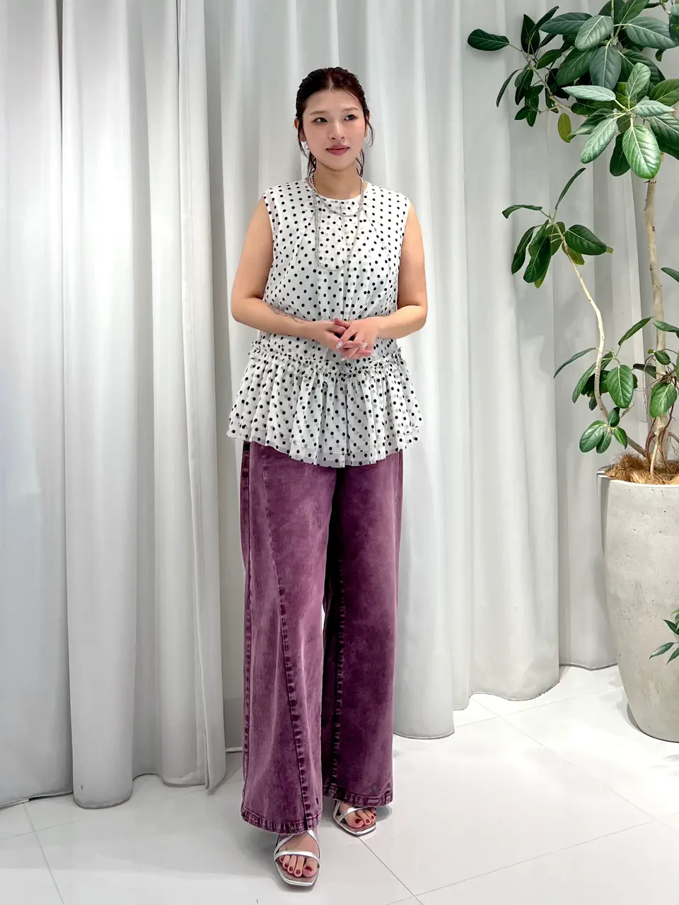 GRACE CONTINENTAL NORIA コーディネート画像