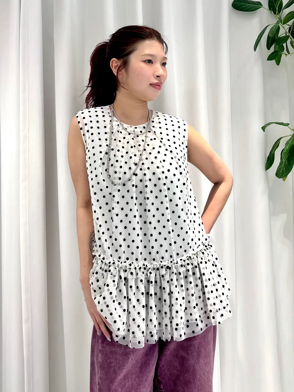 GRACE CONTINENTAL NORIA コーディネート画像