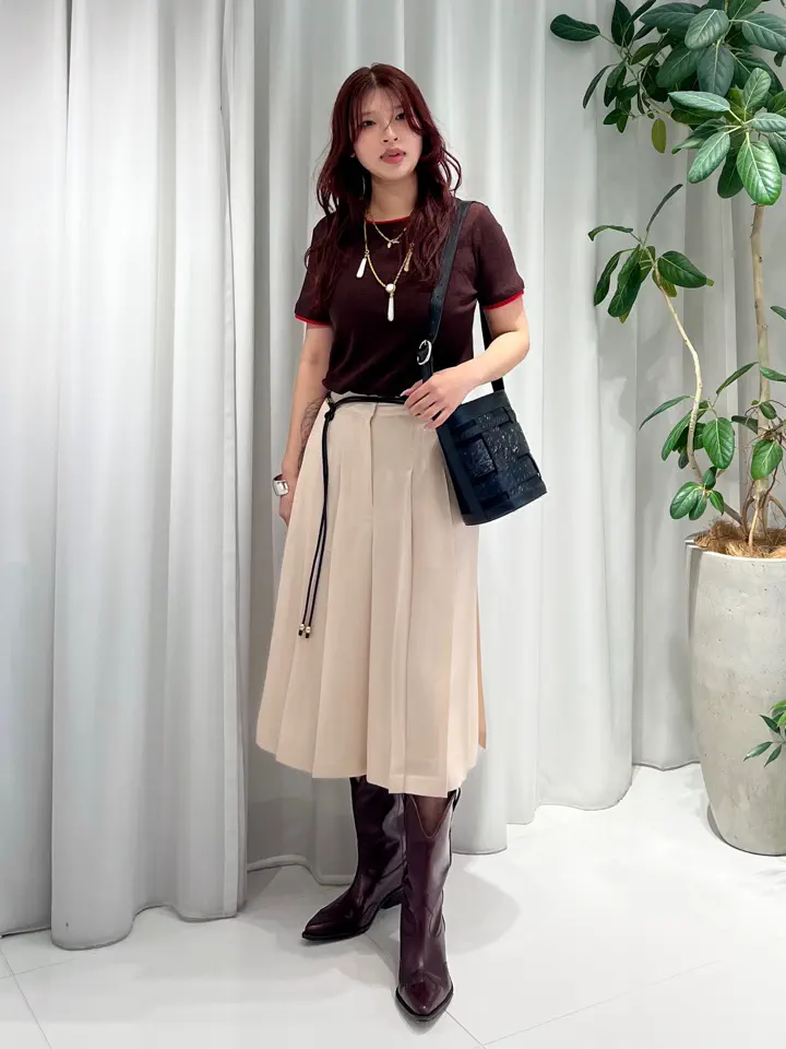 GRACE CONTINENTAL NORIA コーディネート画像