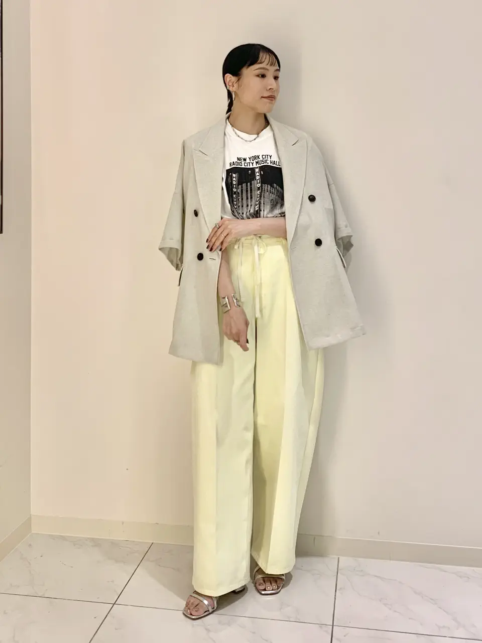 GRACE CONTINENTAL haruka iwasaki コーディネート画像