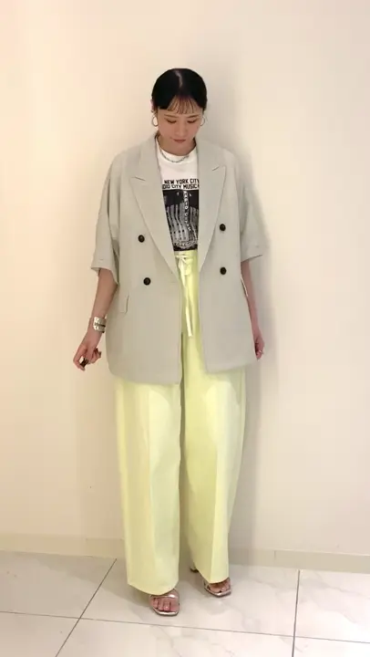 GRACE CONTINENTAL haruka iwasaki コーディネート画像