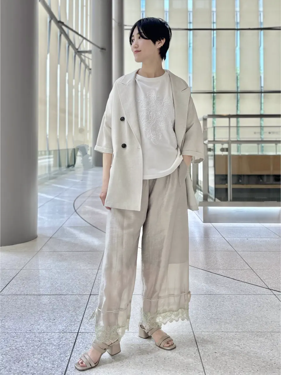 GRACE CONTINENTAL A.FUKUDA コーディネート画像