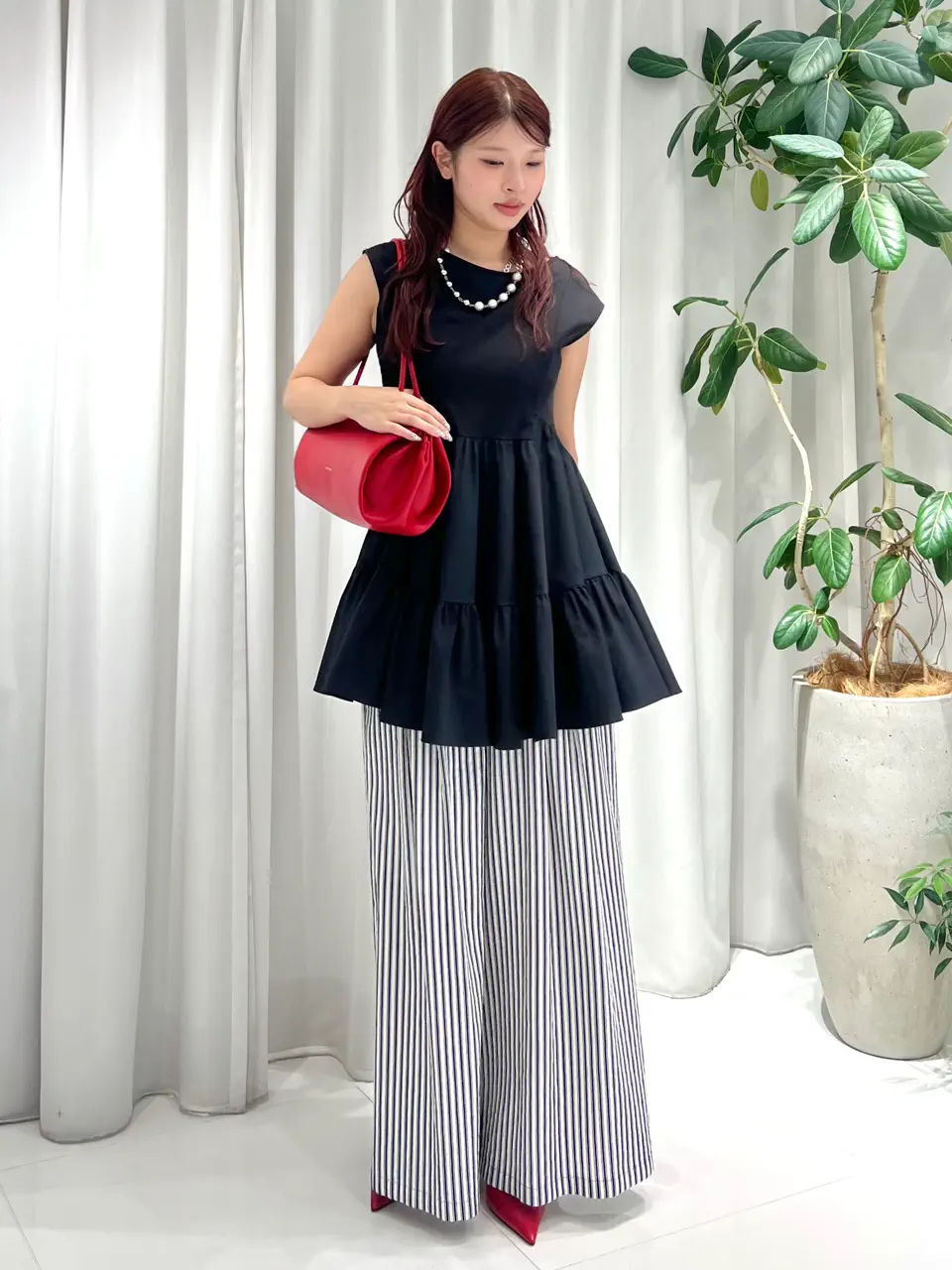GRACE CONTINENTAL NORIA コーディネート画像