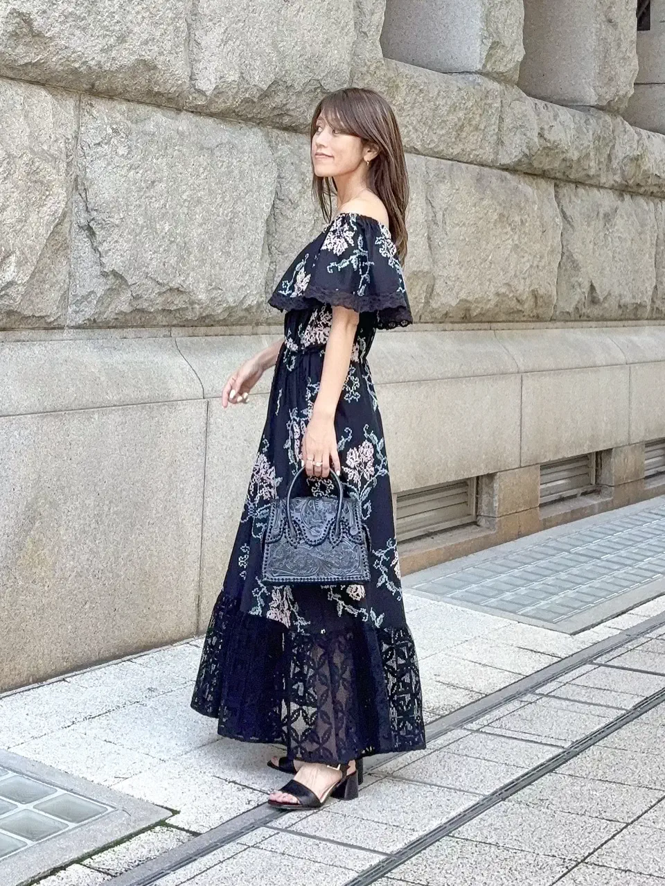 GRACE CONTINENTAL yukimi yonee コーディネート画像