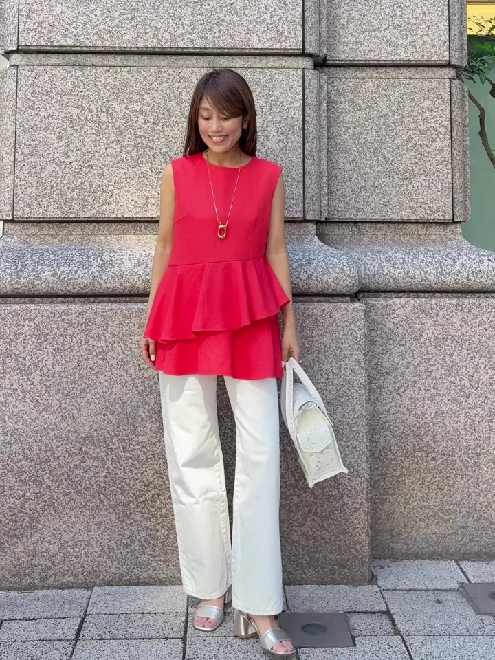 GRACE CONTINENTAL yukimi yonee コーディネート画像