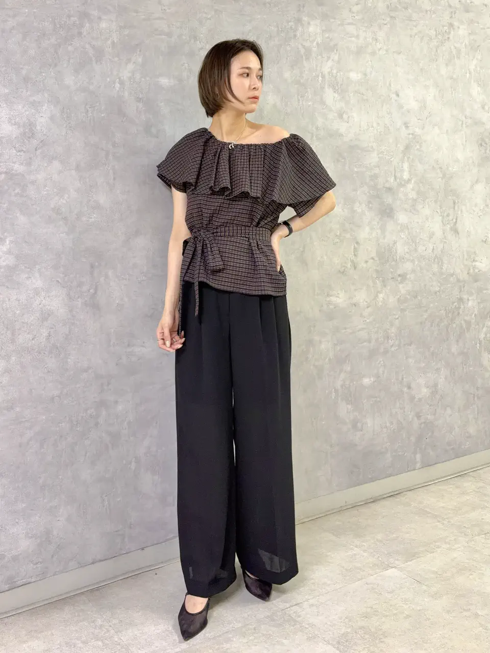 GRACE CONTINENTAL 亀田 未希 コーディネート画像