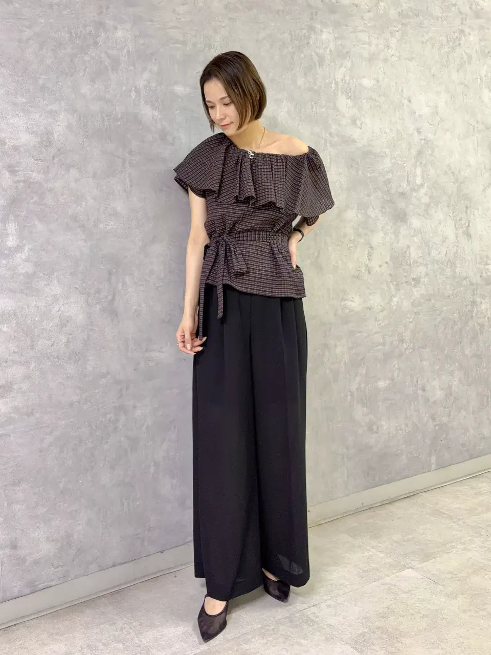 GRACE CONTINENTAL 亀田 未希 コーディネート画像