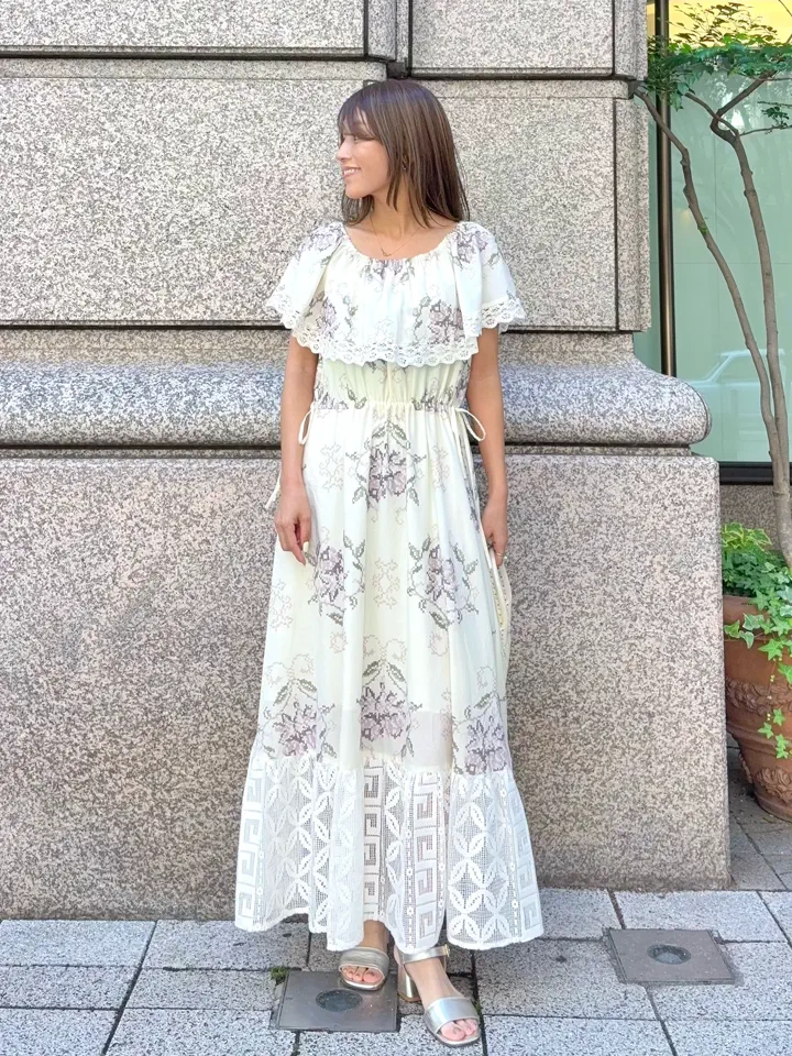 GRACE CONTINENTAL yukimi yonee コーディネート画像