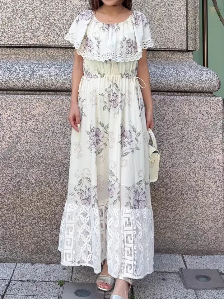 GRACE CONTINENTAL yukimi yonee コーディネート画像