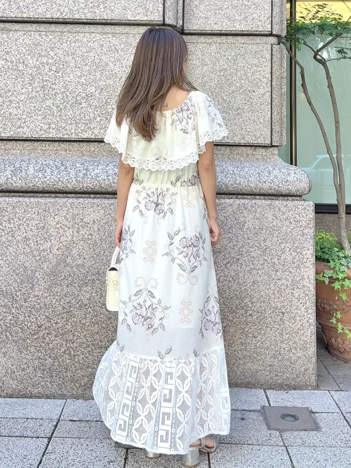 GRACE CONTINENTAL yukimi yonee コーディネート画像