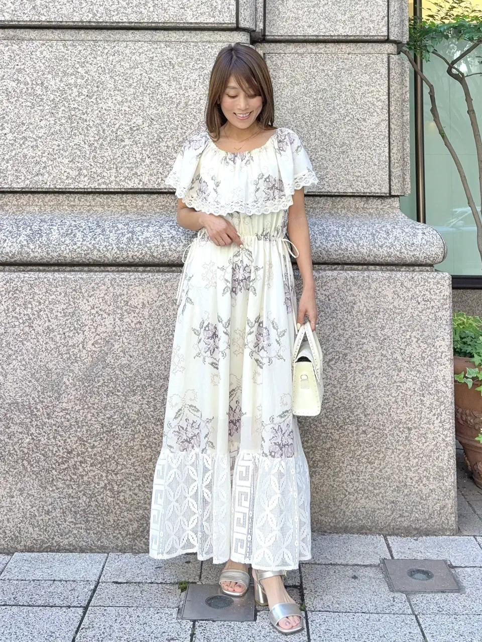 GRACE CONTINENTAL yukimi yonee コーディネート画像
