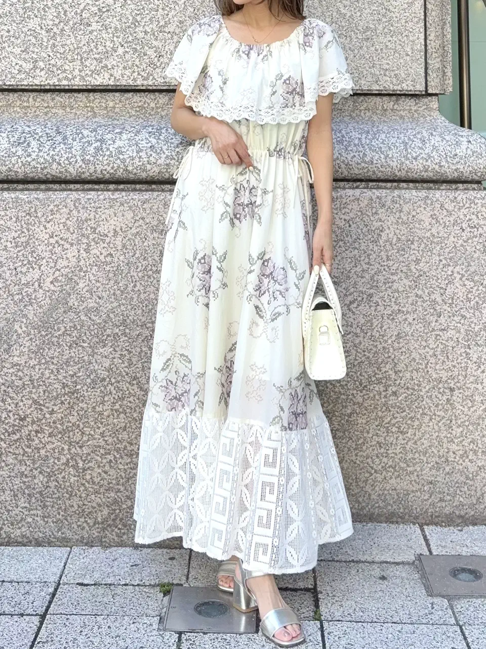 GRACE CONTINENTAL yukimi yonee コーディネート画像