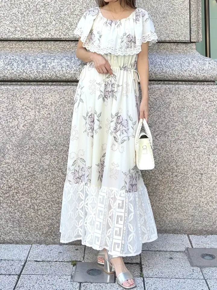 GRACE CONTINENTAL yukimi yonee コーディネート画像