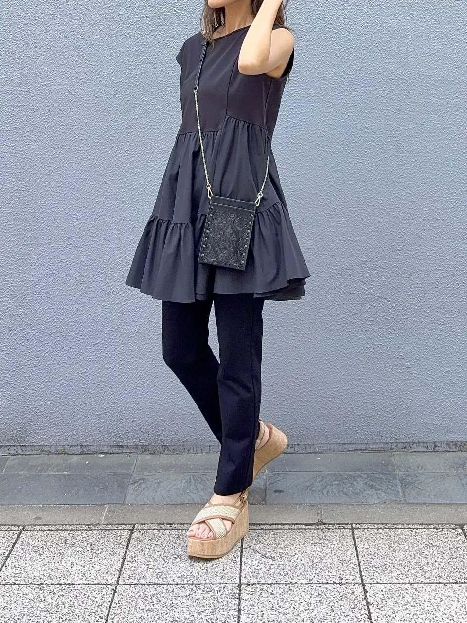 GRACE CONTINENTAL yukimi yonee コーディネート画像