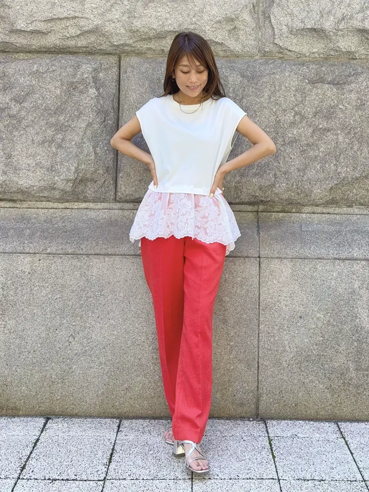 GRACE CONTINENTAL yukimi yonee コーディネート画像