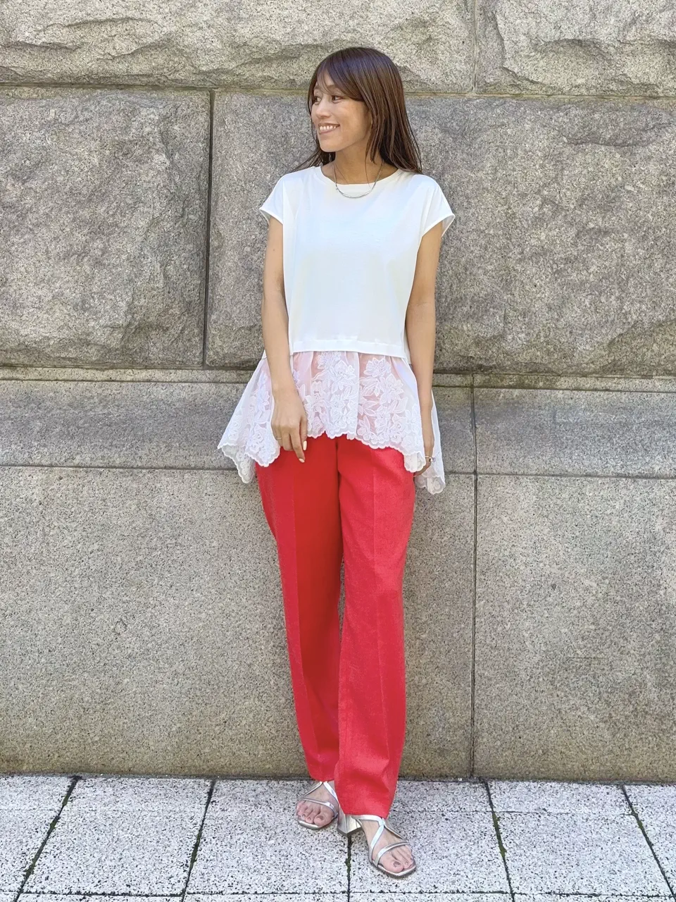 GRACE CONTINENTAL yukimi yonee コーディネート画像