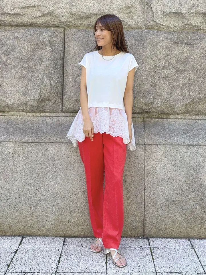 GRACE CONTINENTAL yukimi yonee コーディネート画像