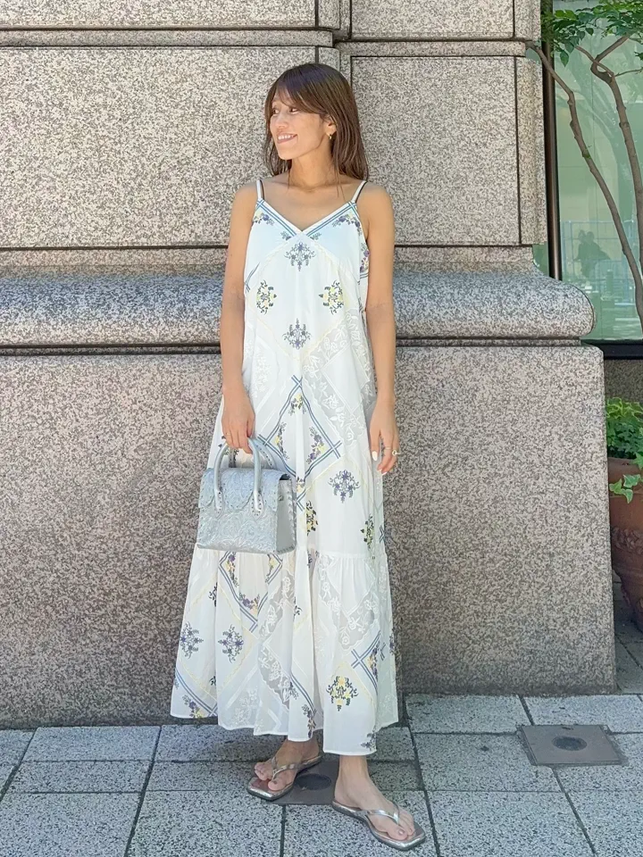 GRACE CONTINENTAL yukimi yonee コーディネート画像