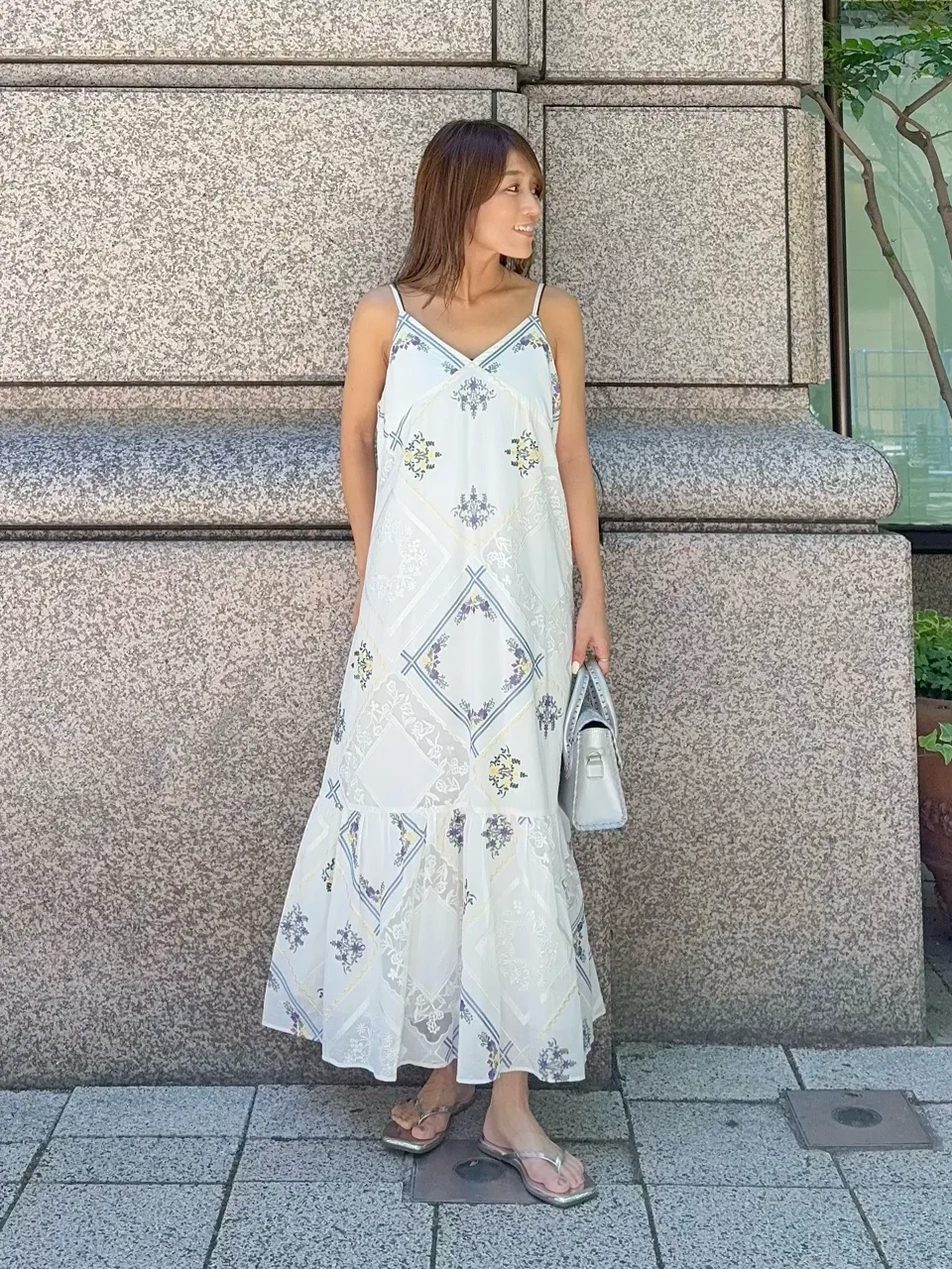 GRACE CONTINENTAL yukimi yonee コーディネート画像