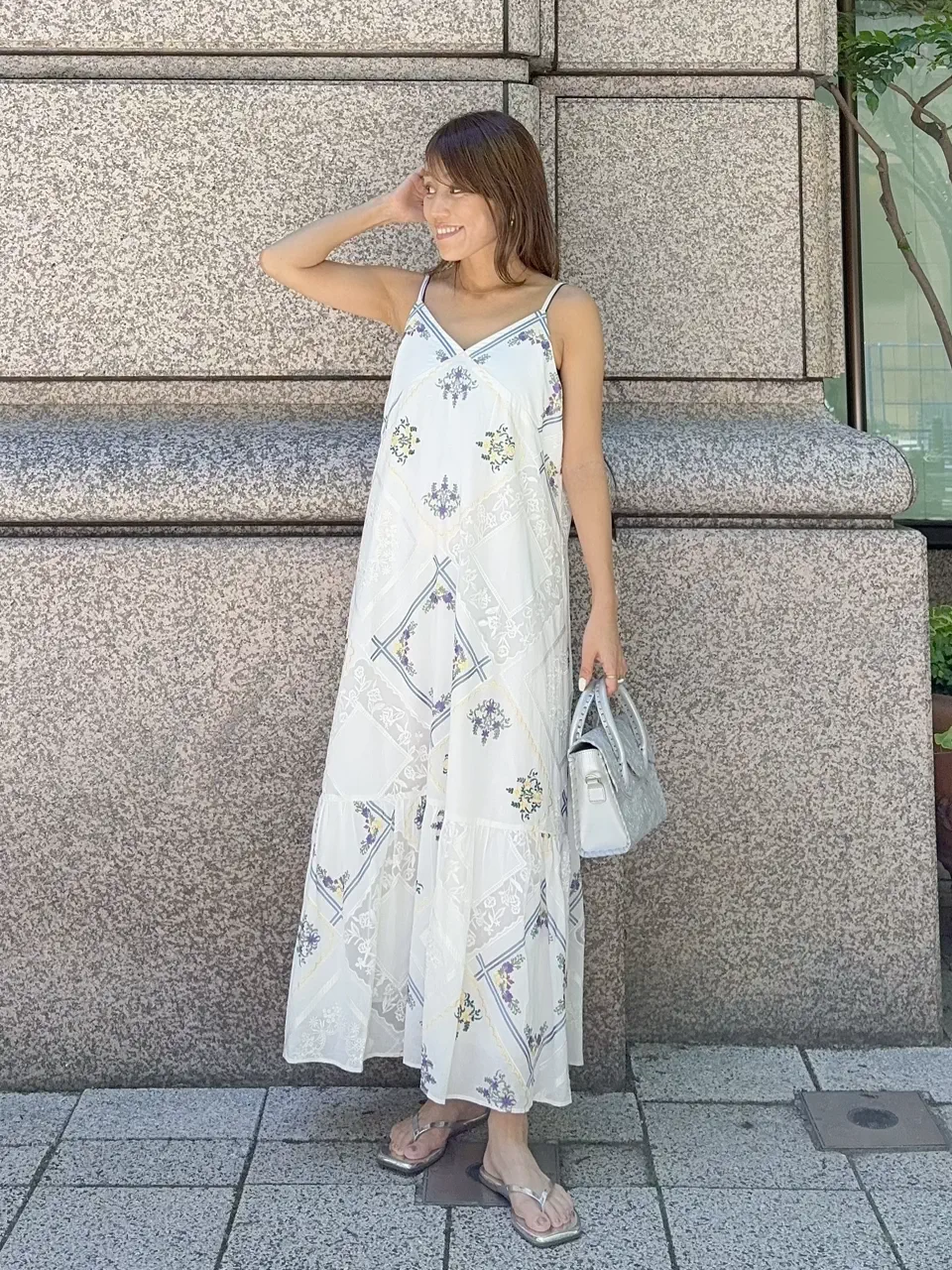 GRACE CONTINENTAL yukimi yonee コーディネート画像