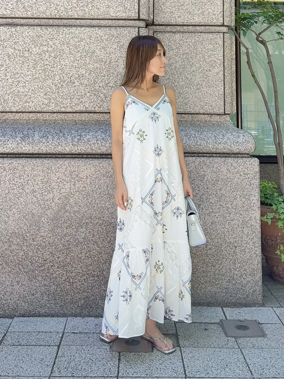GRACE CONTINENTAL yukimi yonee コーディネート画像