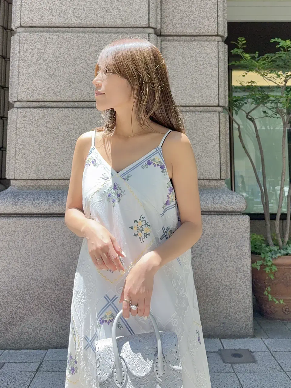 GRACE CONTINENTAL yukimi yonee コーディネート画像