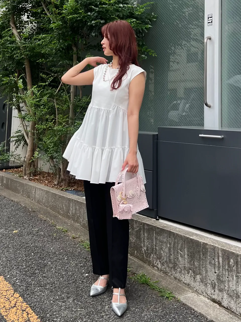 GRACE CONTINENTAL NORIA コーディネート画像