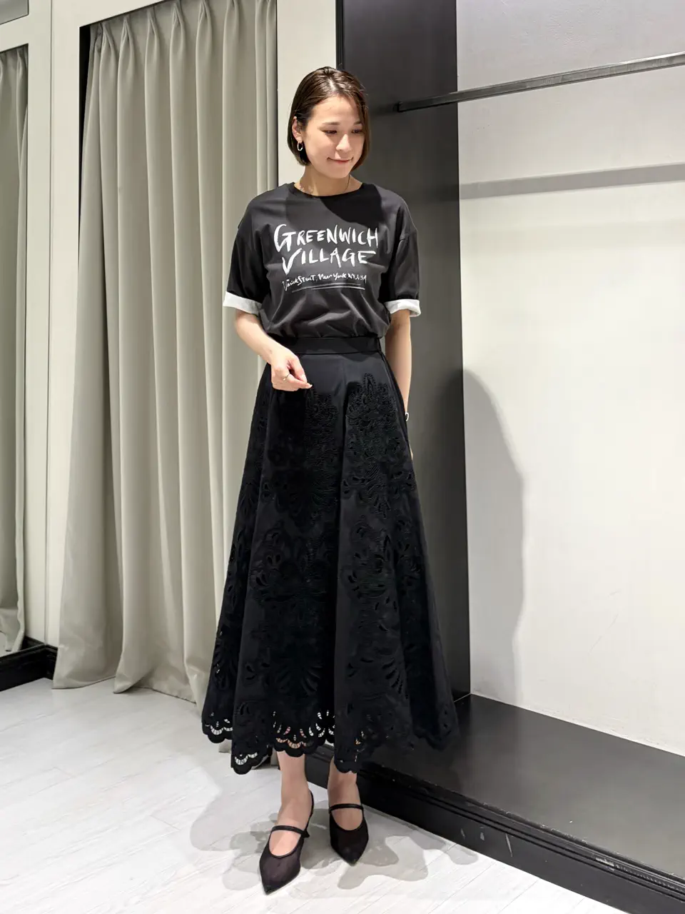  亀田 未希 コーディネート画像