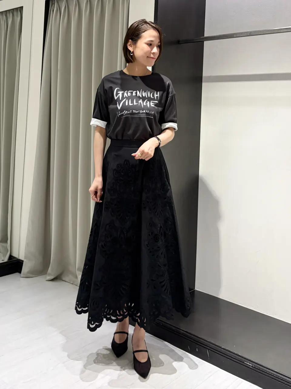 GRACE CONTINENTAL 亀田 未希 コーディネート画像