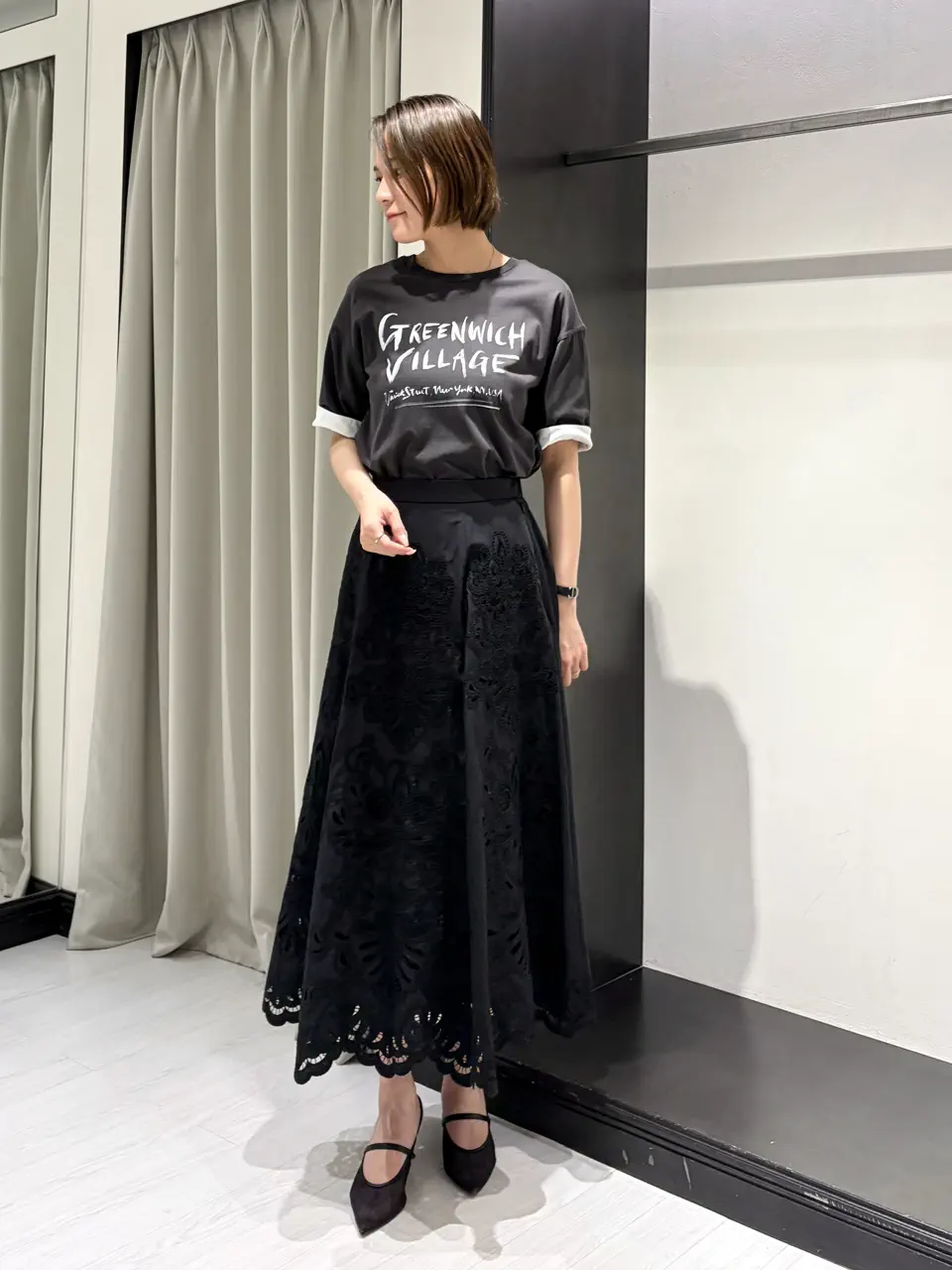 GRACE CONTINENTAL 亀田 未希 コーディネート画像
