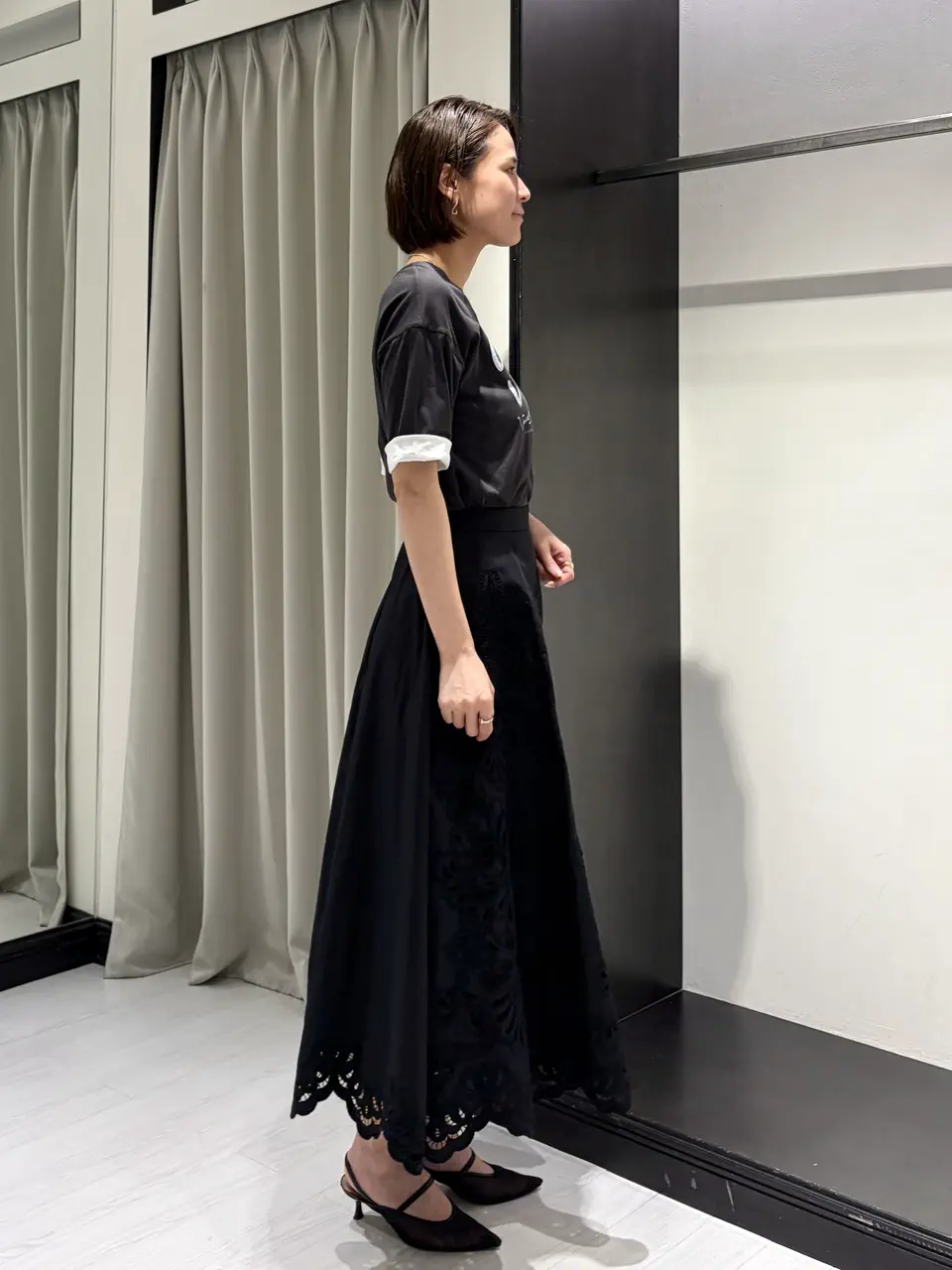 GRACE CONTINENTAL 亀田 未希 コーディネート画像