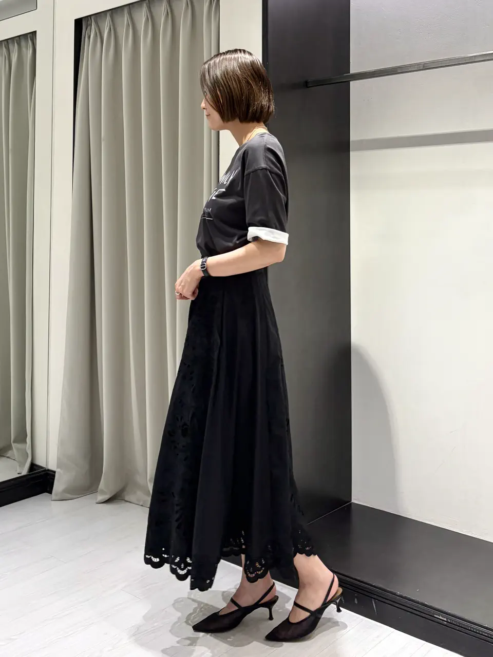 GRACE CONTINENTAL 亀田 未希 コーディネート画像