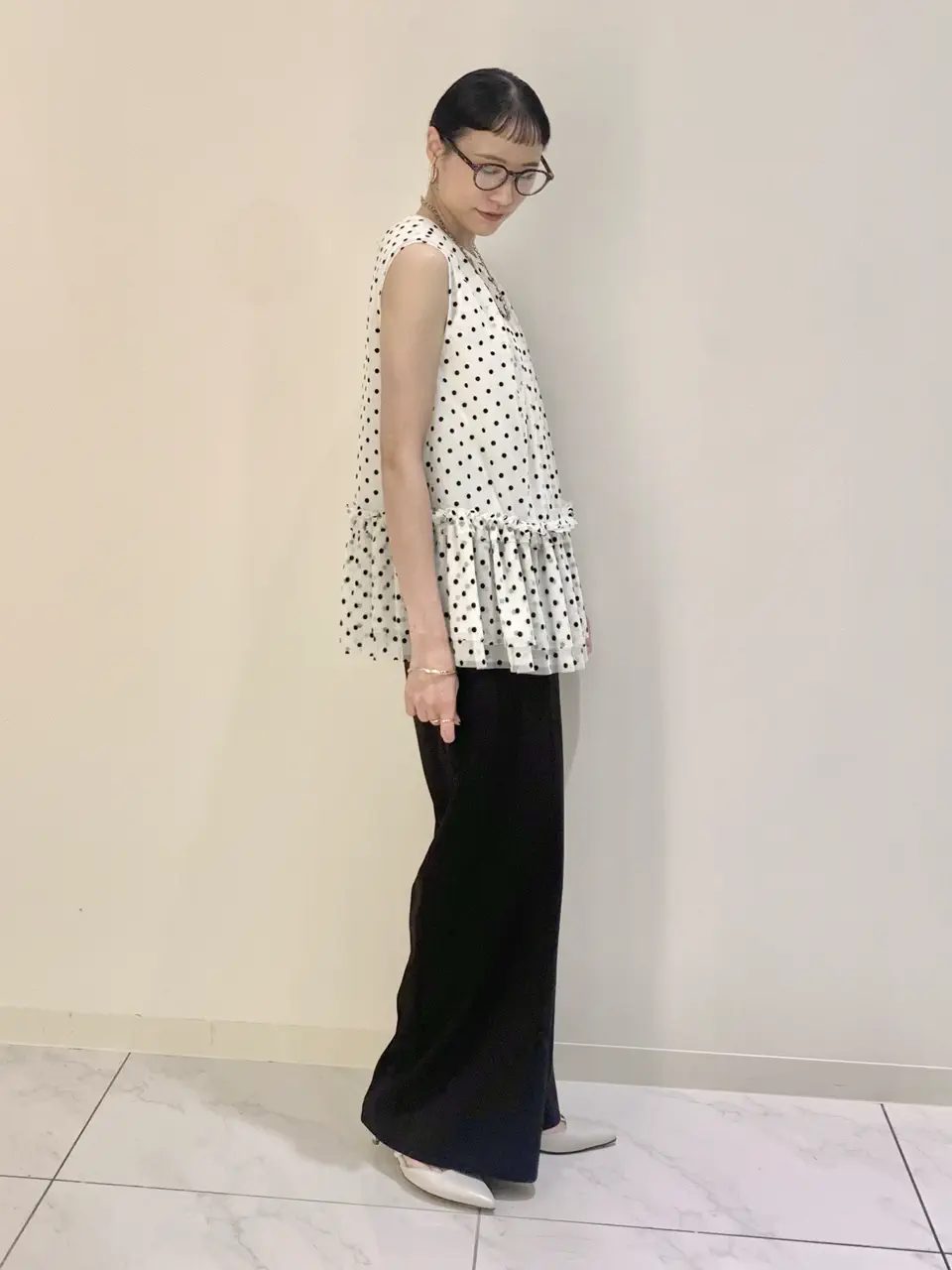 GRACE CONTINENTAL haruka iwasaki コーディネート画像