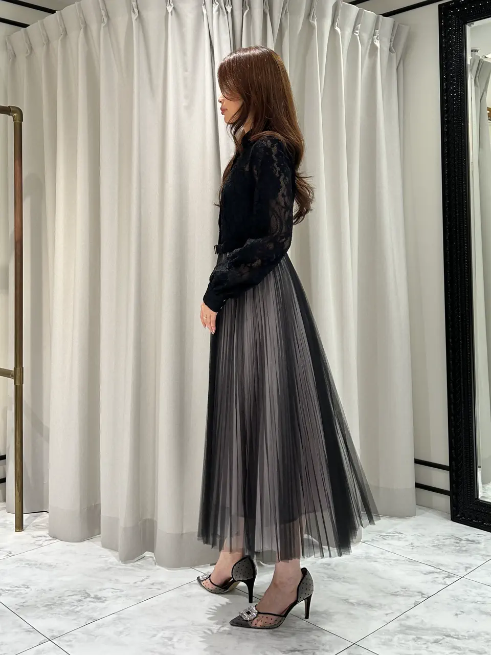 GRACE CONTINENTAL 志田　悠 コーディネート画像