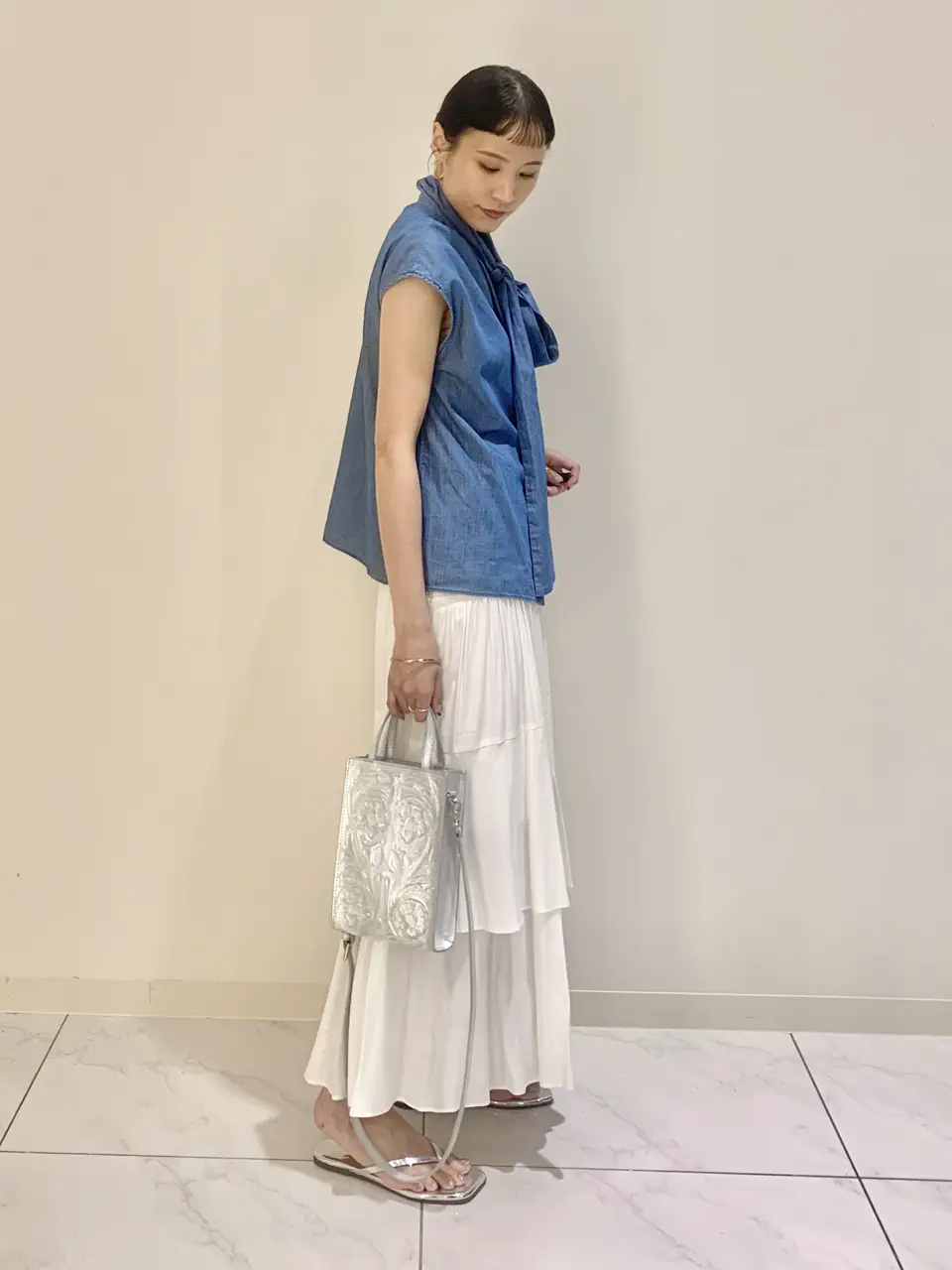 GRACE CONTINENTAL haruka iwasaki コーディネート画像