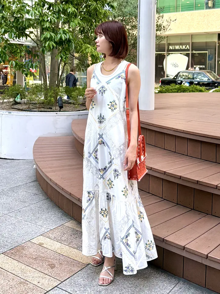 GRACE CONTINENTAL MORITA AI コーディネート画像