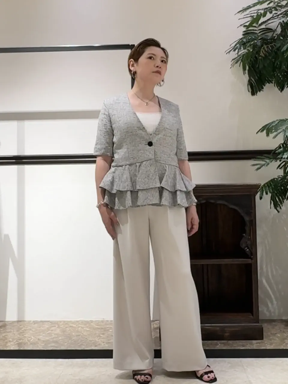 GRACE CONTINENTAL N.YURI コーディネート画像