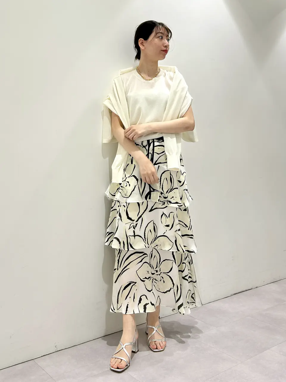 GRACE CONTINENTAL eri コーディネート画像