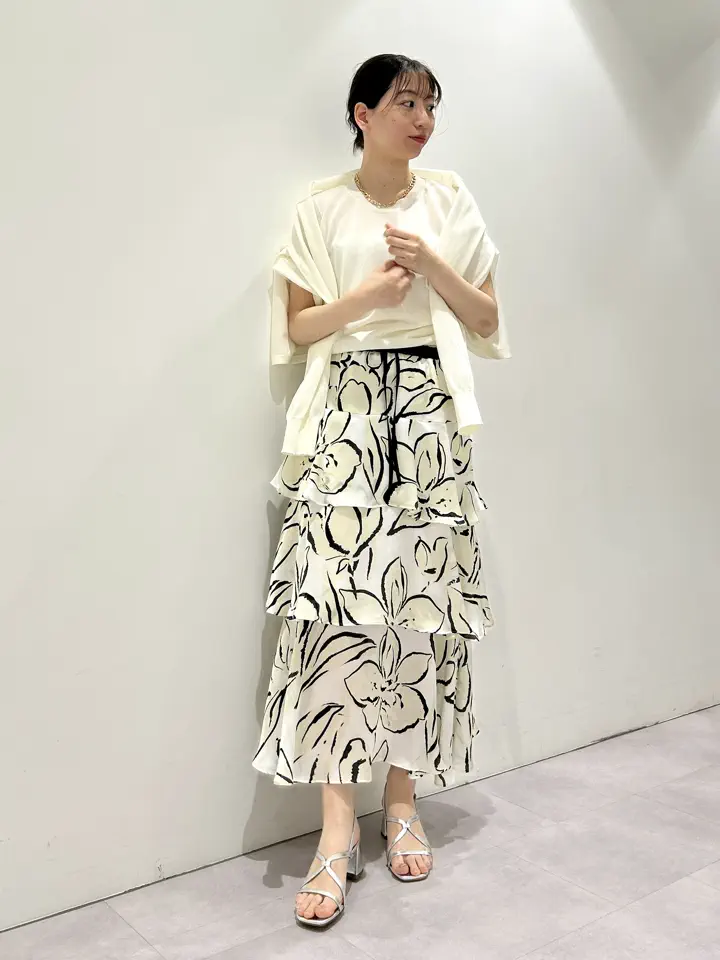 GRACE CONTINENTAL eri コーディネート画像