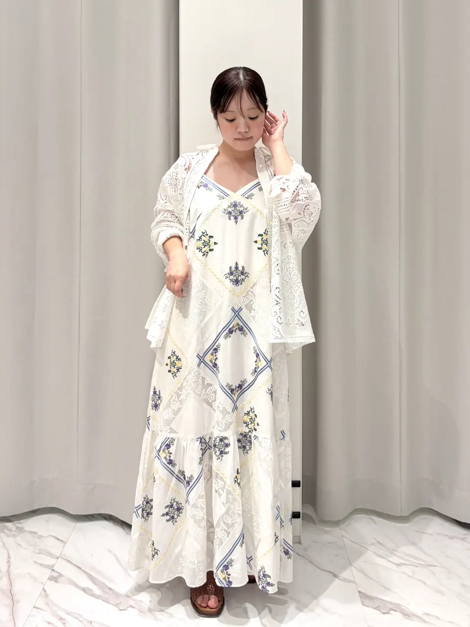 GRACE CONTINENTAL RINA コーディネート画像